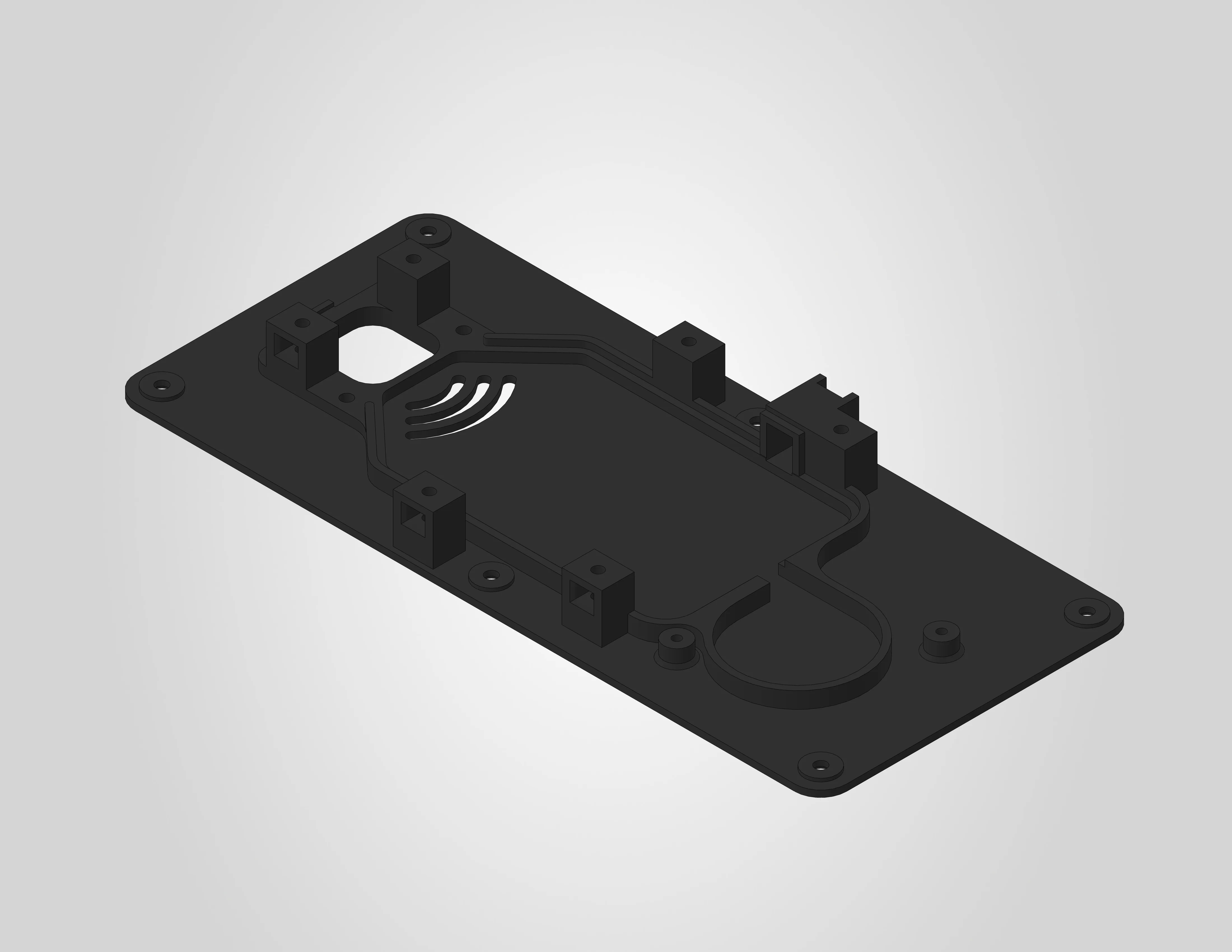 Heating unit baseplate