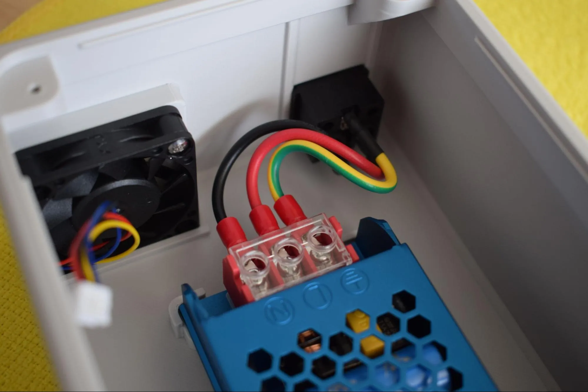 Verify wiring from front