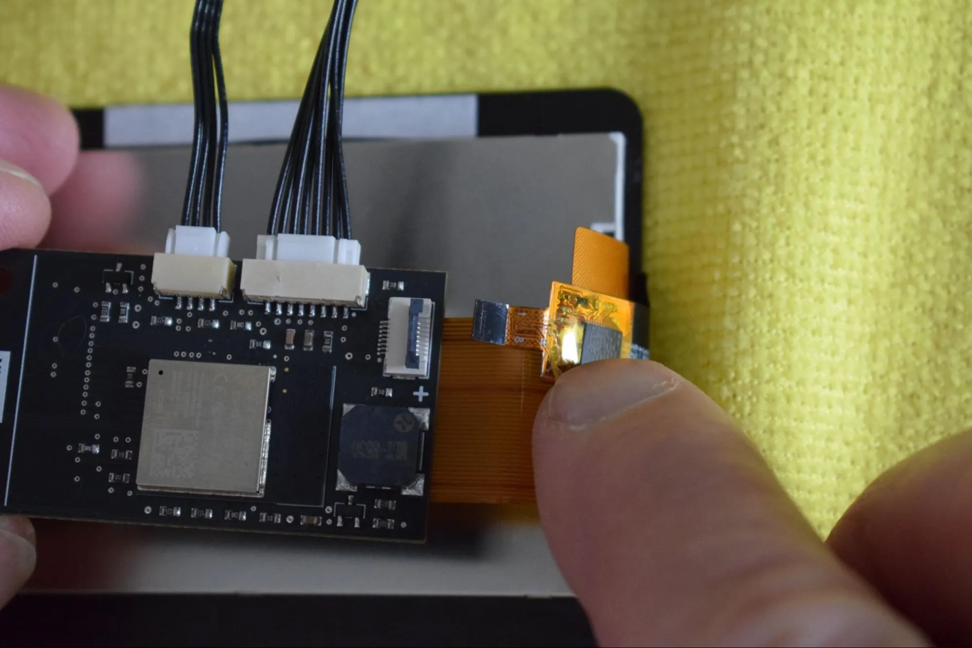 Touch cable identification