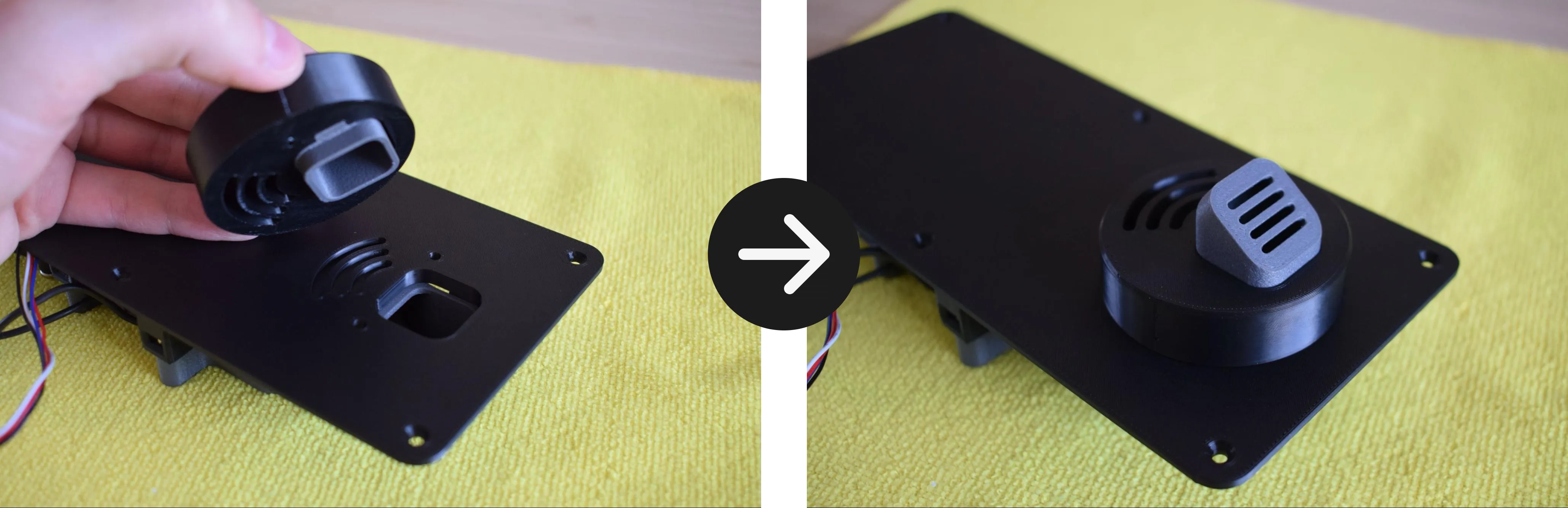 Adapter placement