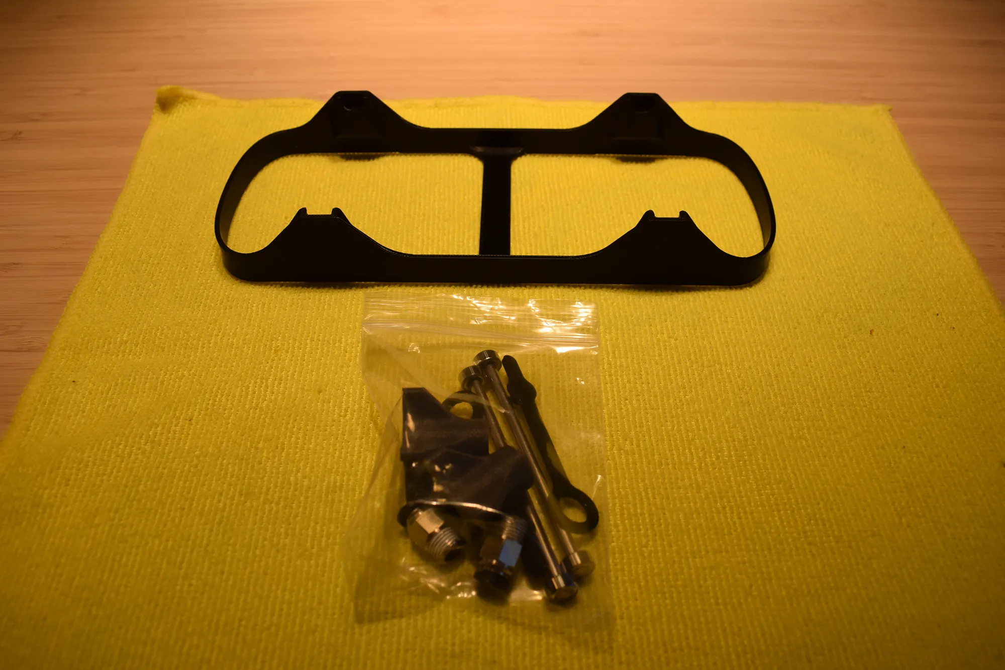 Spool holder and small parts
